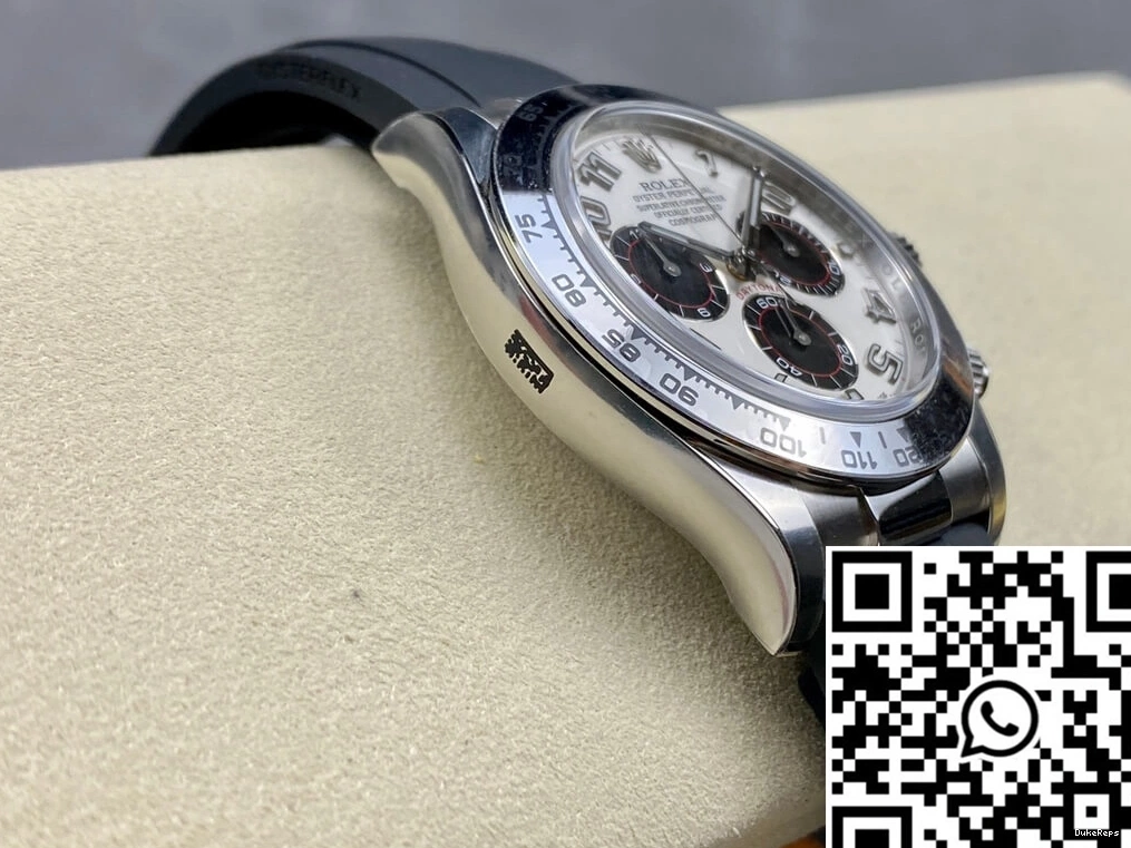 Dial White Clean 116519 Silvery Daytona Cosmograph Rolex Factory 0705